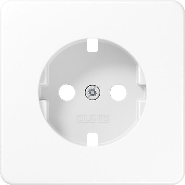 JUNG Zentralplatte für SCHUKO-Steckdose CD 1520 PL WW